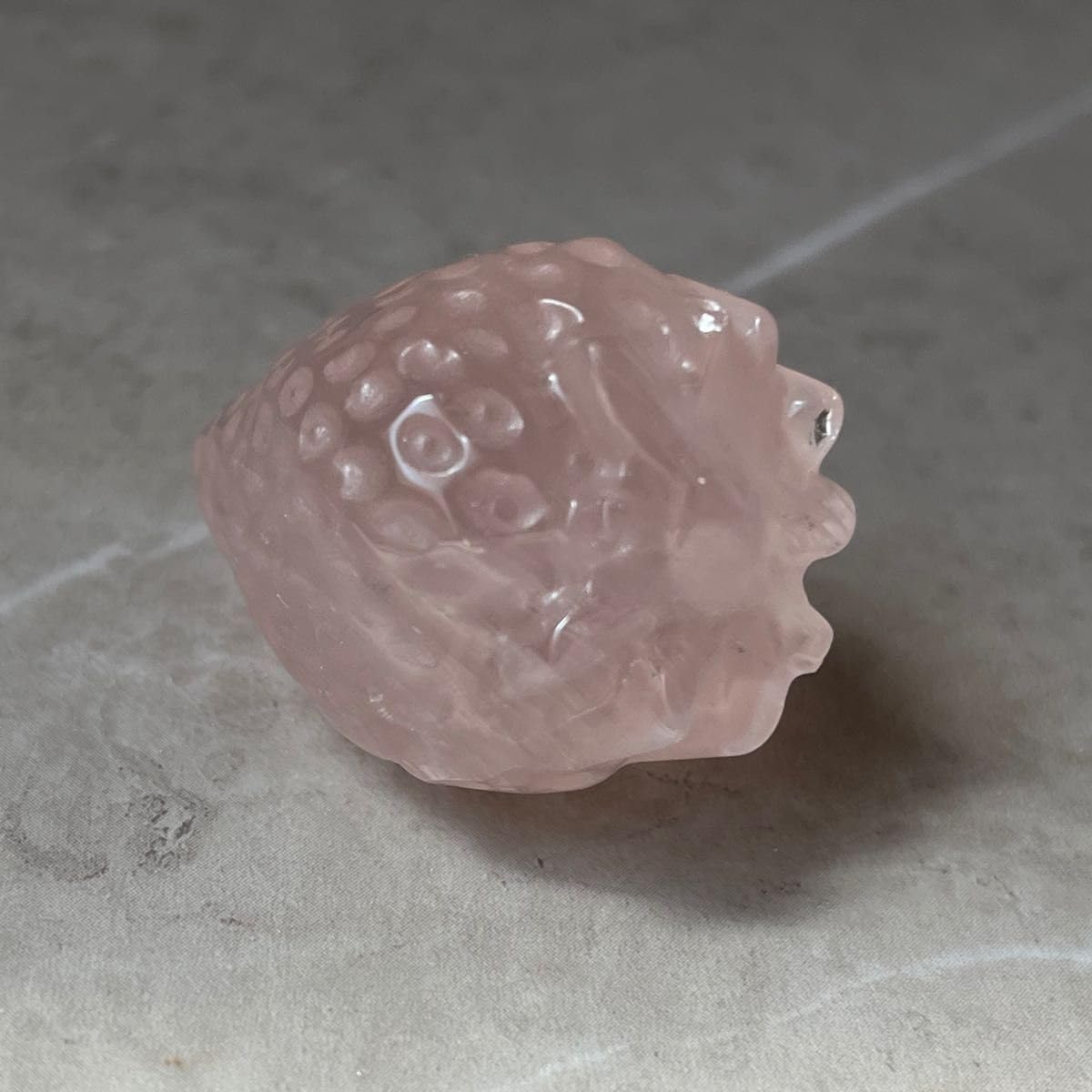 ローズクォーツ オーロラ加工 イチゴ ローズクォーツ オーロラ加工 イチゴ